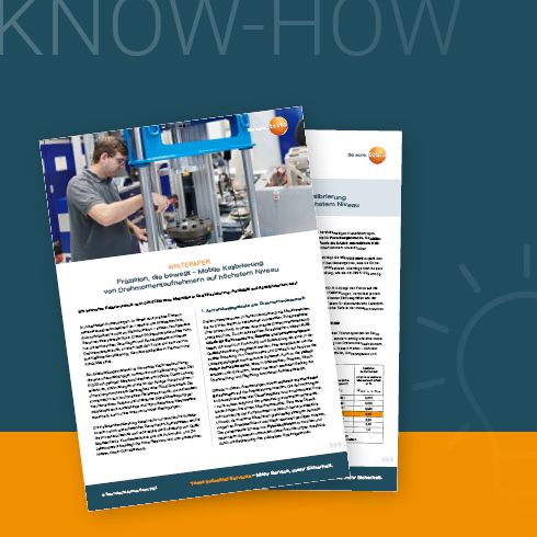 Whitepaper Mobile Kalibrierung von Drehmomentaufnehmern auf höchstem Niveau Keyvisual zur Vorschau des Whitepapers Mobile Kalibrierung von Drehmomentaufnehmern auf höchstem Niveau
