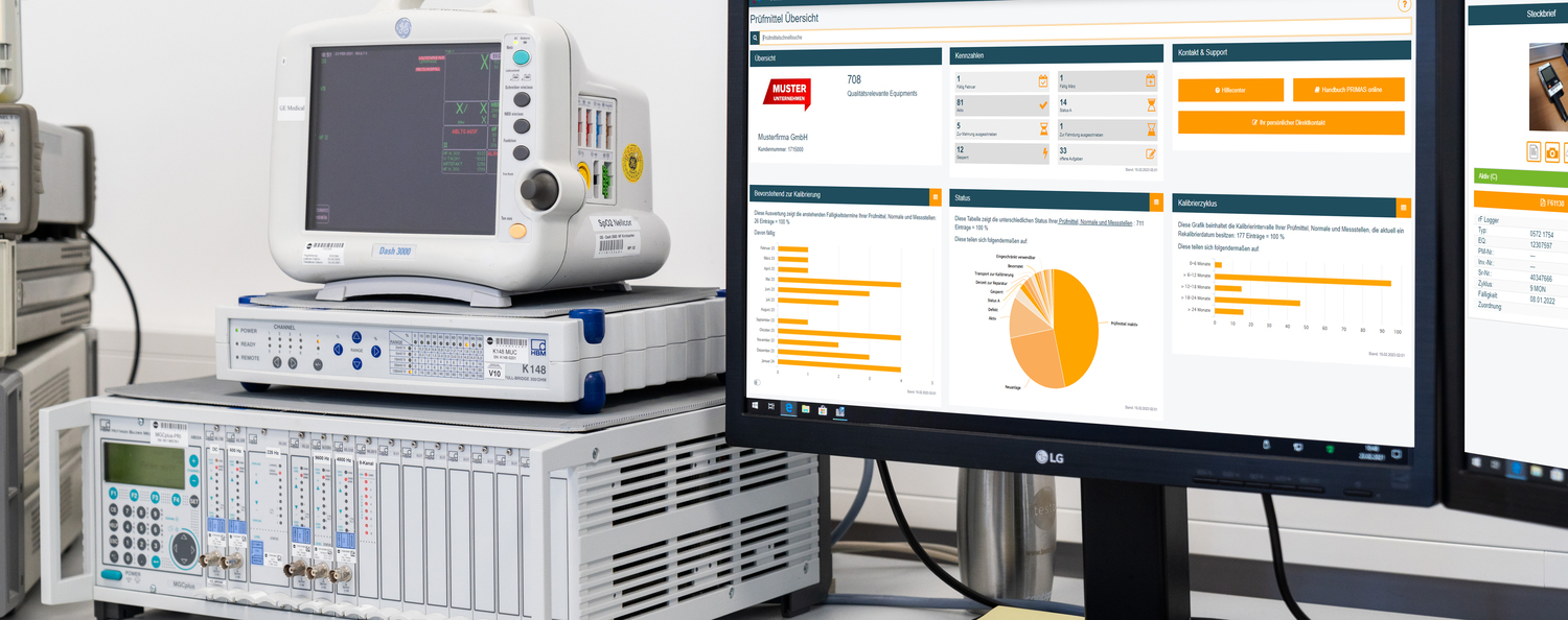 Prüfmittelmanagement-System PRIMAS von Testo Industrial Services