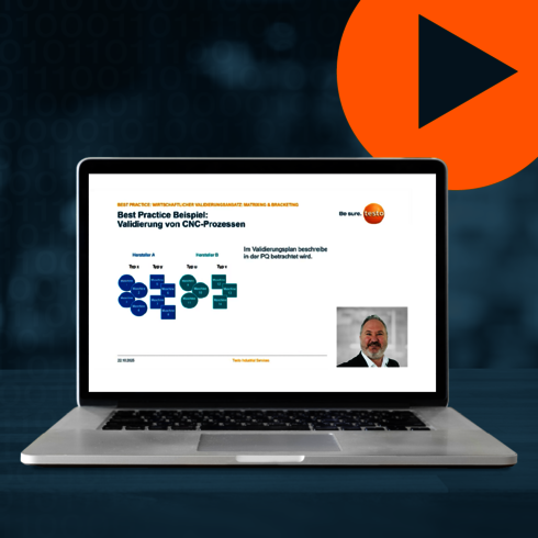 Bildausschnitt vom Live-Webinar Wirtschaftliche Validierung: Matrixing & Bracketing