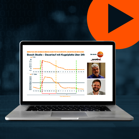 Einblick in das Webinar über Messräume